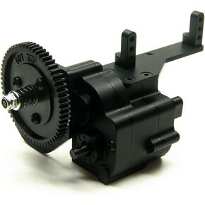 Que-T 2 Speed Aluminum Transfer Case Gearbox for 1/10 AX2 Axial Wraith & SCX10/Honcho RC Car in Saudi Arabia