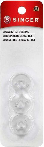 SINGER 06542 Class 15J Bobbins, Transparent, 3-Count, in Saudi Arabia