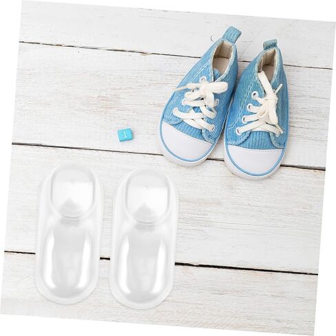 10pcs Child Baby Shoe Rack Baby feet Model Plastic Shoe Rack pad Holder Toddler Shoes Supports Baby Sock Shaper Toddler Shoes Display Holder Baby Foot Model Stereotypes Body Shaper in Saudi Arabia