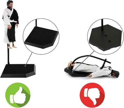 DS. DISTINCTIVE STYLE Action Figure Stand Doll Figure Stand Metal Toy Stand for 1/6 Scale Figures in Saudi Arabia