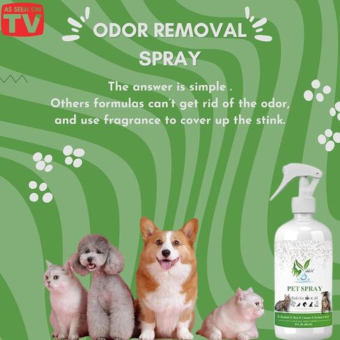 VoilaVe Pure Hypochlorous Acid Spray for Dogs, Cats | Pet Spray for Itchy, Irritated Skin, Allergy, Rashes | Supports Hydration, and Reduce Odor - 16 Oz Large Size in Saudi Arabia