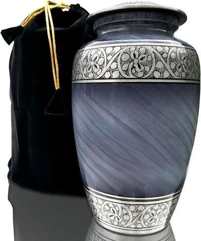 Cremation Urn for Adults - Funeral Ashes Container - for Men and Women up to 200lbs - Handcrafted in Saudi Arabia