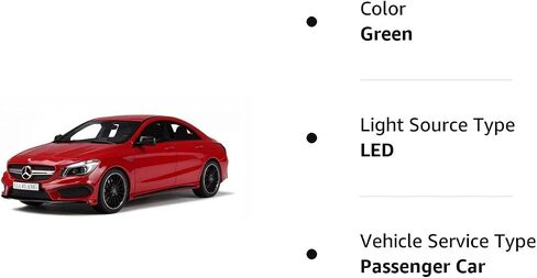 مصابيح LED داخلية XtremeVision لسيارة Mercedes Benz CLA 2014-2015 (13 قطعة) مجموعة مصابيح LED داخلية بيضاء نقية + أداة تثبيت in Kuwait