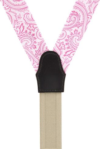 Trafalgar Men's Sobee Silk Button End Braces (Suspenders) in Saudi Arabia