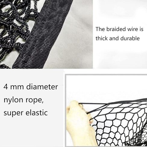 Car Rear Cargo Net, Adjustable Elastic Storage Organizer Net, Trunk Cargo Storage Net Compatible with 2018 2019 2020 2021 2022 2023 2024 Toyota Camry All Model in Saudi Arabia