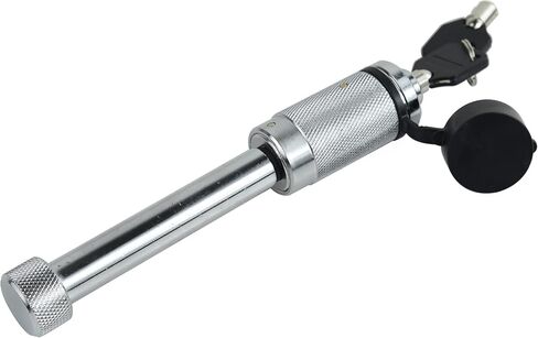 TOPTOW 63520 Trailer/RV Hitch Lock, 5/8 inch Locking Pin Dia, 3-1/2 inch Span, Fits for Class 3, 4, 5 Receiver in Kuwait