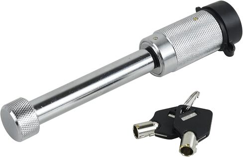 TOPTOW 63520 Trailer/RV Hitch Lock, 5/8 inch Locking Pin Dia, 3-1/2 inch Span, Fits for Class 3, 4, 5 Receiver in Kuwait