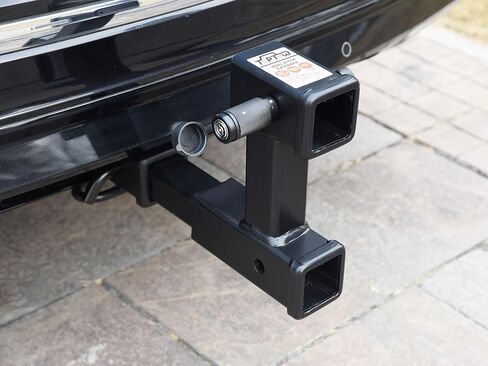 TOPTOW 63520 Trailer/RV Hitch Lock, 5/8 inch Locking Pin Dia, 3-1/2 inch Span, Fits for Class 3, 4, 5 Receiver in Kuwait