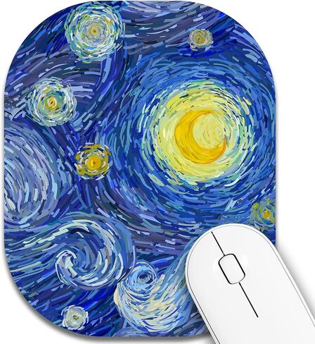 Small Mouse Pad，Mini Mouse Pad 6 x 7 Inch，for Laptop Keyboard Tray Wireless Mouse Home Office Travel，with Non-Slip Rubber Base, Waterproof Mouse Mat，Cyan Blue Marble in Saudi Arabia