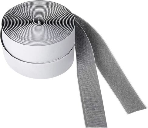 BRAVESHINE 16.5FT Hook and Loop Tape Roll with Double Sided Adhesive in Saudi Arabia