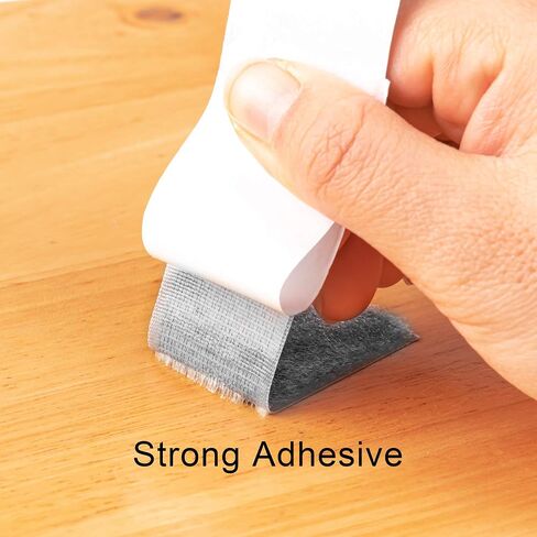 BRAVESHINE 16.5FT Hook and Loop Tape Roll with Double Sided Adhesive in Saudi Arabia