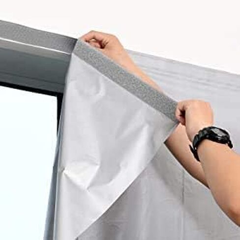 BRAVESHINE 16.5FT Hook and Loop Tape Roll with Double Sided Adhesive in Saudi Arabia