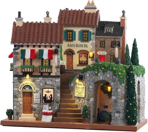 Lemax 10 Inch Tuscany Hills Facade 85320 in Saudi Arabia