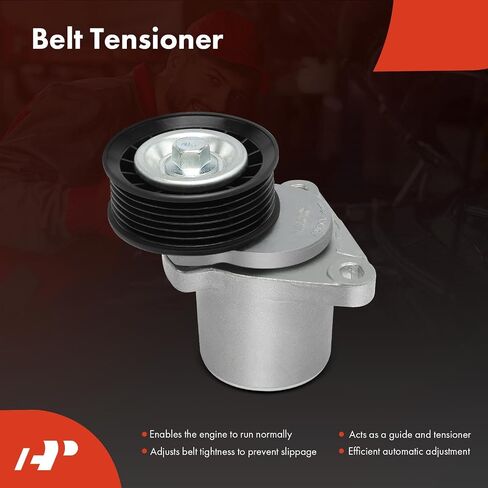 A-Premium Engine Serpentine Belt Drive Kit with Tensioner & Idler Pulley Compatible with Ford Focus 2007-2011, Transit Connect 2010-2013 - 2.0L in Saudi Arabia