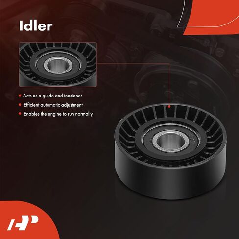A-Premium Engine Serpentine Belt Drive Kit with Tensioner & Idler Pulley Compatible with Ford Focus 2007-2011, Transit Connect 2010-2013 - 2.0L in Saudi Arabia