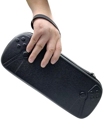 Portable Storage Bag for Sony PlayStation Portal Handheld Console, PS5 streaming handheld, Shockproof EVA Case Compatible with Playstation Portal, Carrying Case Water-proof and Drop-proof Travel Bag (Black) in Saudi Arabia