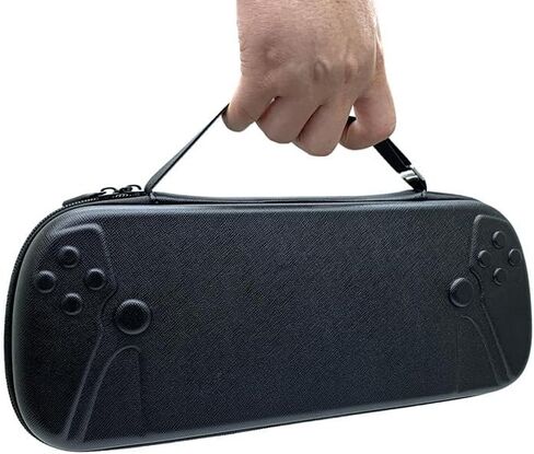 Portable Storage Bag for Sony PlayStation Portal Handheld Console, PS5 streaming handheld, Shockproof EVA Case Compatible with Playstation Portal, Carrying Case Water-proof and Drop-proof Travel Bag (Black) in Saudi Arabia