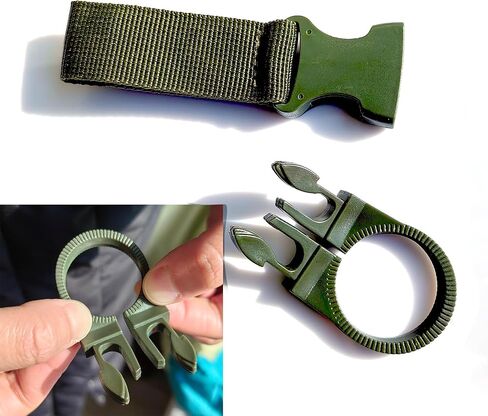 4pcs Hanging Bottle Buckle Clip Carabiner, Portable Mineral Water Bottle Clip for Outdoor Camping Hiking Traveling in Saudi Arabia