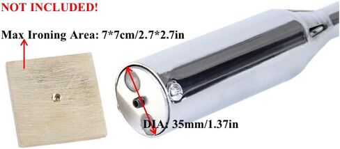 EAGLESTAR Custom Wood Branding Iron Electric 350W Personalized for Cake Leather Stamping Embossing Iron with Stamp for Wedding Gift Handcrafted Woodwork Design, wooden color, silver in Saudi Arabia