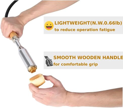 EAGLESTAR Custom Wood Branding Iron Electric 350W Personalized for Cake Leather Stamping Embossing Iron with Stamp for Wedding Gift Handcrafted Woodwork Design, wooden color, silver in Saudi Arabia