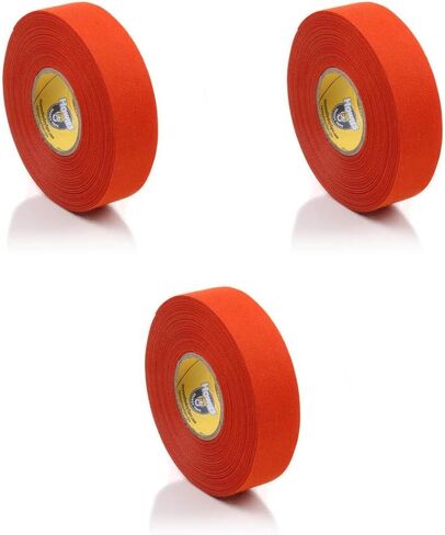 شريط قماش ممتاز من Howies Hockey Stick أو شريط شين 3 عبوات تختار الألوان (برتقالي 1 بوصة × 75 بوصة (3 عبوات)) in Kuwait