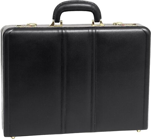 McKlein V Series, DALEY, Top Grain Cowhide Leather,Attache Briefcase, Black (80435) in Saudi Arabia