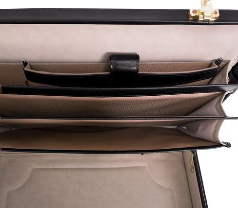 McKlein V Series, DALEY, Top Grain Cowhide Leather,Attache Briefcase, Black (80435) in Saudi Arabia