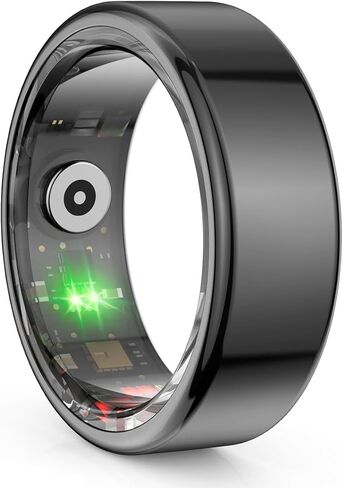 TIVUZVO Smart Ring,Fitness Tracker Ring,Sleep Tracker Ring-No App Subscription,Sleep Tracker, Track Recovery, Fitness Tracker (Rose Gold, US-8) in Saudi Arabia
