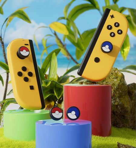 Switch Thumb Grip Caps - Silicone Joycon Grip Cover, Cute Design for Nintendo Switch Accessories - Compatible with Nintendo Switch/OLED/Switch Lite (Multicolored) in Saudi Arabia