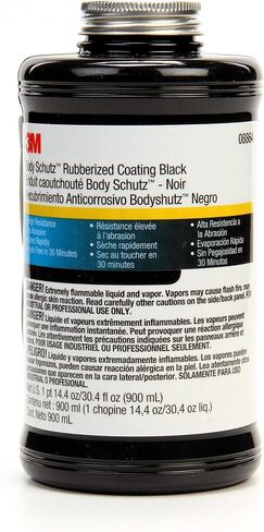 3M Body Schutz Rubberized Coating Black, 08864, 1 quart in Saudi Arabia
