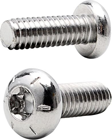 Chrome Front Disk Brake Rotor Bolts for Harley Touring Dyna Softail - High Carbon Steel, 5/16"-18 Thread, 7/8" Length, Pack of 5 in Saudi Arabia