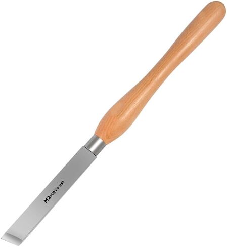 professional 1.5 Inch Round Nose Scraper - M2 HSS with Cryogenic Treatment, HRC63-65, and Durable Beechwood Handle - Essential Wood Lathe Tool(38mm)… in Saudi Arabia