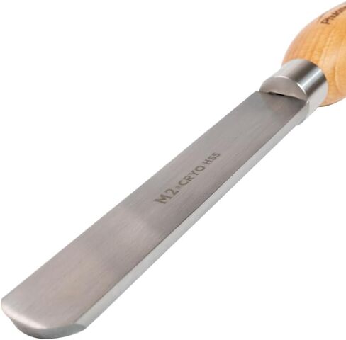 professional 1.5 Inch Round Nose Scraper - M2 HSS with Cryogenic Treatment, HRC63-65, and Durable Beechwood Handle - Essential Wood Lathe Tool(38mm)… in Saudi Arabia