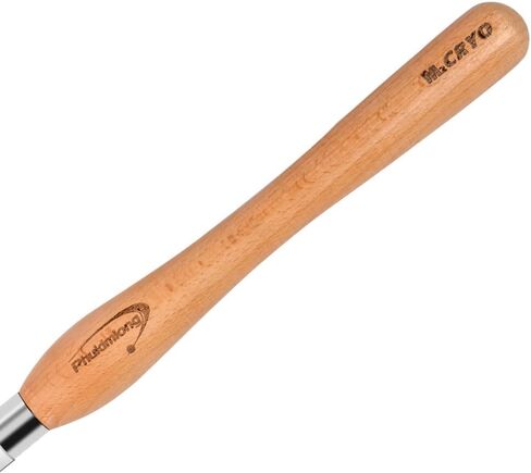 professional 1.5 Inch Round Nose Scraper - M2 HSS with Cryogenic Treatment, HRC63-65, and Durable Beechwood Handle - Essential Wood Lathe Tool(38mm)… in Saudi Arabia