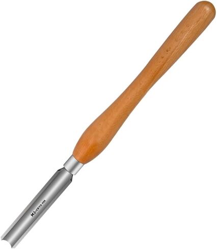 professional 1.5 Inch Round Nose Scraper - M2 HSS with Cryogenic Treatment, HRC63-65, and Durable Beechwood Handle - Essential Wood Lathe Tool(38mm)… in Saudi Arabia