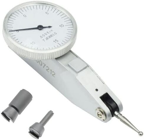 7 Jewels Dial Test Indicator, Gauge Range 0.03" Graduation 0.0005" Accuracy 0.0004", 0-15-0 Scale in Saudi Arabia
