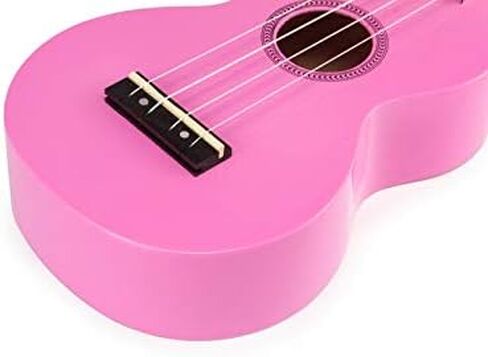 سلسلة Mahalo Ukuleles Rainbow، 4 أوتار، يمين، بني، سوبرانو (MR1TBRK) in Kuwait