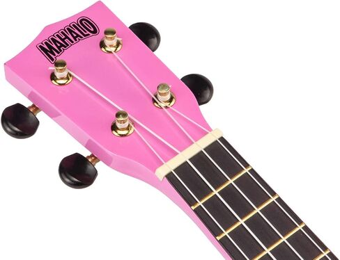 سلسلة Mahalo Ukuleles Rainbow، 4 أوتار، يمين، بني، سوبرانو (MR1TBRK) in Kuwait