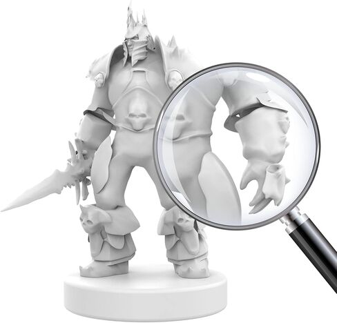 راتينج قياسي للطابعة ثلاثية الأبعاد من INLAND - 405 نانومتر، معالجة LCD سريعة بالأشعة فوق البنفسجية "بوليمر ضوئي عالي الدقة وسريع لطابعة SLA ثلاثية الأبعاد (أبيض، 1 كجم) in Kuwait