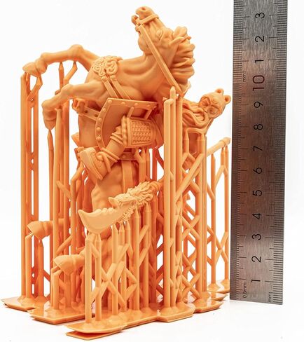 FLASHFORGE Water Washable 3D Printer Resin, LCD UV-Fast-Curing Resin 405nm Standard Photopolymer Resin for LCD Resin 3D Printer, Low Shrinkage and High Precision (White, 500G) in Saudi Arabia