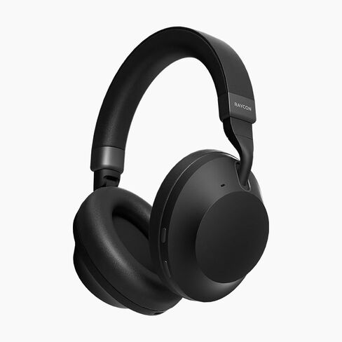 Raycon Everyday Headphones Pro with 60 Hours of Battery, 6 Microphones, Active Noise Cancellation, Awareness Mode, Multipoint Connectivity (Onyx Black) in Saudi Arabia