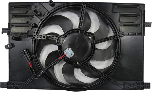 TYC 623740 Cooling Fan Assembly Compatible with 2015-2018 Jeep Renegade, Black in Saudi Arabia
