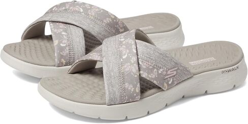 Skechers Women's Go Walk Flex Sandal-Impressed Slide in Saudi Arabia
