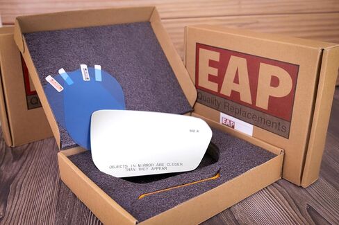 استبدال زجاج المرآة الجانبية للركاب من EAP متوافق مع شيفروليه إكوينوكس 2018-2024 وجي إم سي تيرين 2018-2024، مُسخن مع نقطة عمياء، 23406431 in Kuwait