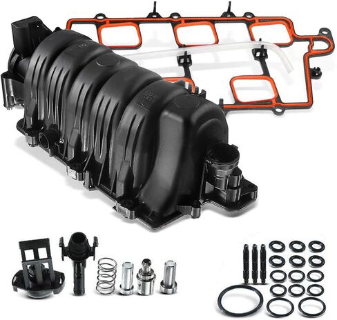 Upper Intake Manifold Assembly with Gasket for Chevrolet Impala Monte Carlo Buick Regal LeSabre Pontiac Grand Prix Bonneville Oldsmobile(V6 3.8L Only) in Saudi Arabia