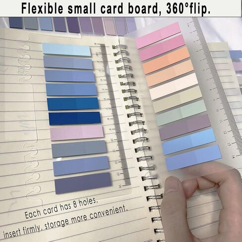 NETEHA Sticky Notes Tabs 60 Colors Page Markers Tabs 1200 Pieces Colorful Writable Tabs 6 Sheets Bagook Tabs for Annotating Books in Kuwait