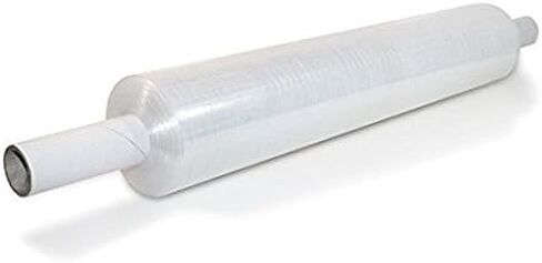 Gpack 20" x 1100 FT 1 Roll – 65 Gauge Thick Stretch Moving & Packing Wrap. Industrial Strength, Clear Plastic Pallet Shrink Wrap with Handle Ideal for Furniture, Boxes, (20inch x1100Ft 65Gauge) in Saudi Arabia