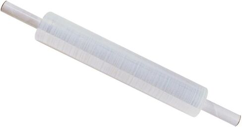 Gpack 20" x 1100 FT 1 Roll – 65 Gauge Thick Stretch Moving & Packing Wrap. Industrial Strength, Clear Plastic Pallet Shrink Wrap with Handle Ideal for Furniture, Boxes, (20inch x1100Ft 65Gauge) in Saudi Arabia