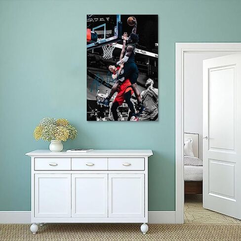 Anthony Edwards Poster Dunk Poster1 Decorative Painting Canvas Wall Art Living Room Aesthetic Posters Bedroom Painting. Unframe-style, 12x18inch(30x45cm) in Saudi Arabia