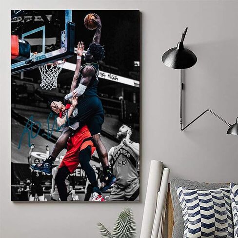 Anthony Edwards Poster Dunk Poster1 Decorative Painting Canvas Wall Art Living Room Aesthetic Posters Bedroom Painting. Unframe-style, 12x18inch(30x45cm) in Saudi Arabia